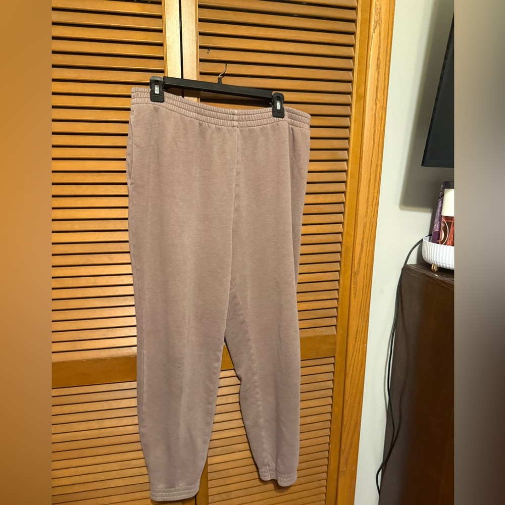PINK Victoria's Secret Taupe Lounge Pants